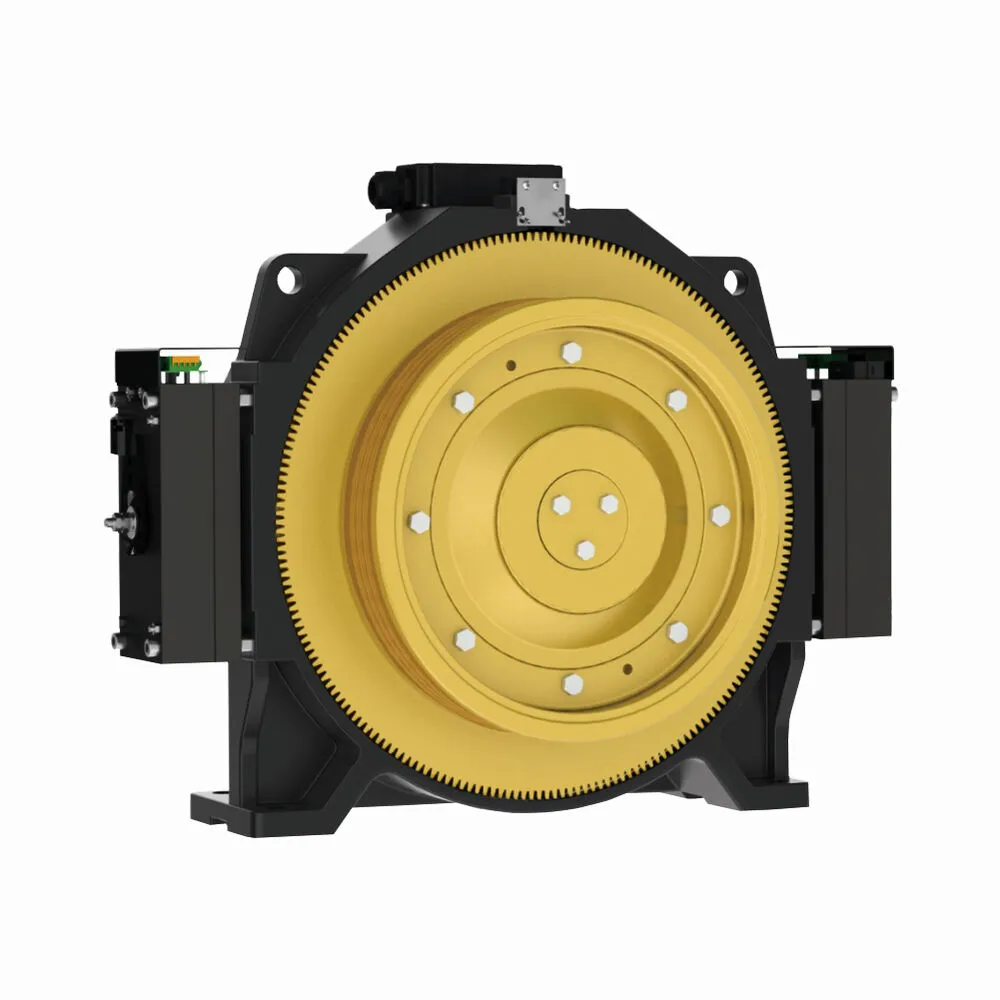 MCK serisi dişlisiz motor, düşük titreşimli yapısı ve güçlü tork çıkışıyla konforlu sürüş sunar ve modern asansör sistemlerinde geniş kullanım alanı bulur.