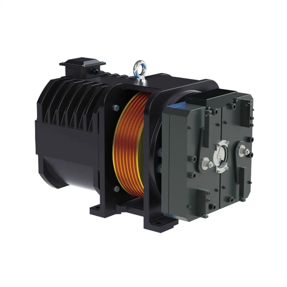 Dişlisiz motor Mona320B, yüksek verimli çalışma sistemi ile modern asansörlerde tercih edilir.