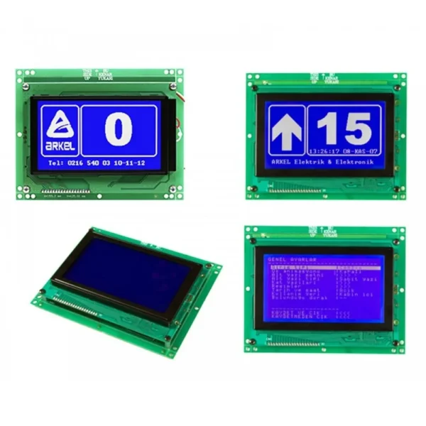 BC-LCD240X128 Dijital Asansör Göstergesi