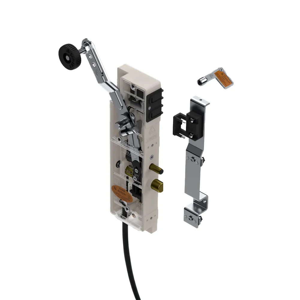 CL-05 Mi Çift Emniyetli Çift Dilli Asansör Kat Kapı Kilidi – Sağ