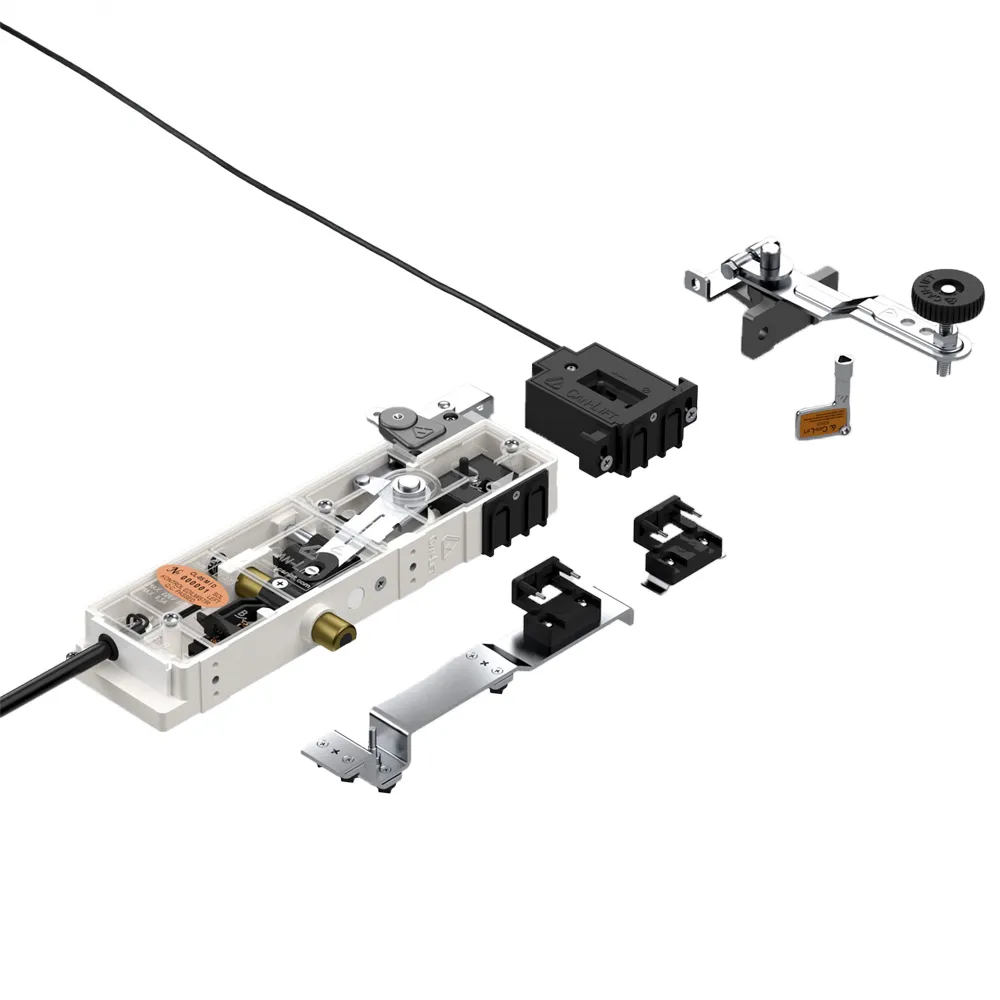 CL-05 MİD Çift Emniyetli Tek Dilli Çift Kanatlı Asansör Kat Kapı Kilidi – Sağ