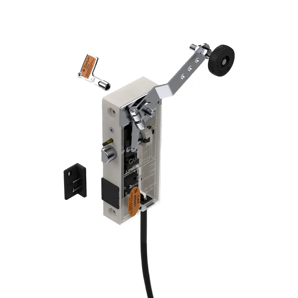 CL-06 M Çift Emniyetli Çift Dilli Asansör Kat Kapı Kilidi