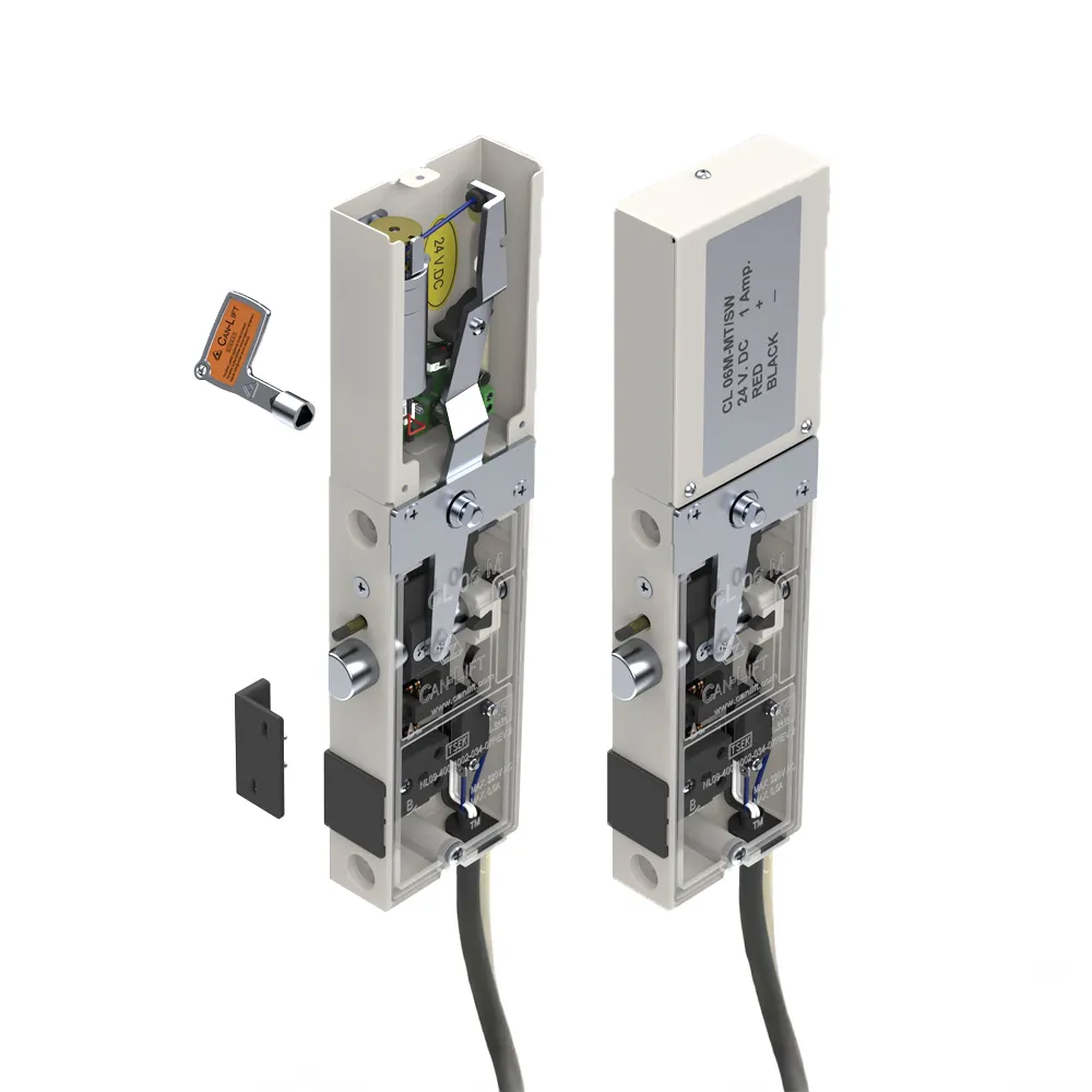 CL-06 M-MT-SW Çift Emniyetli Çift Dilli Asansör Kat Kapı Kilidi