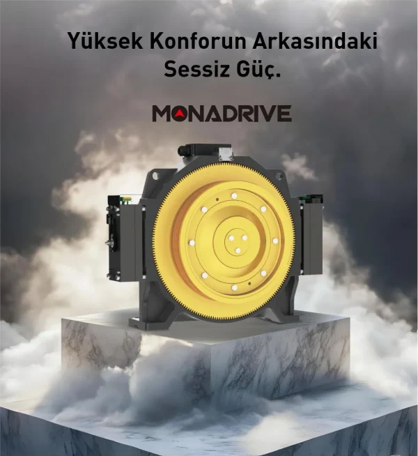 Dişlisiz Asansör Motoru MCK