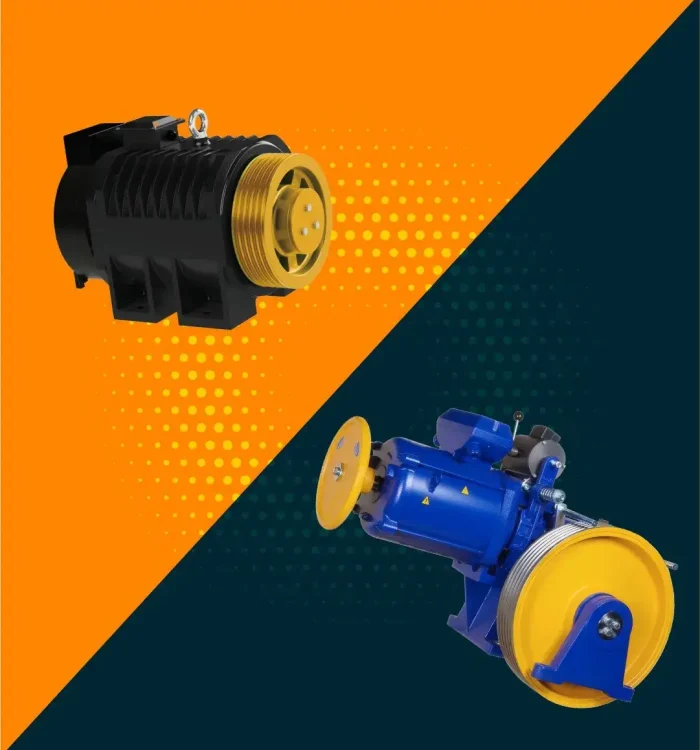 dişlili-dişlisiz-asansör-motoru